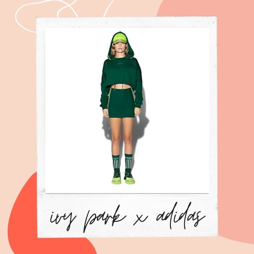 IVY PARK x Adidas Hooded Cutout Dress NWT